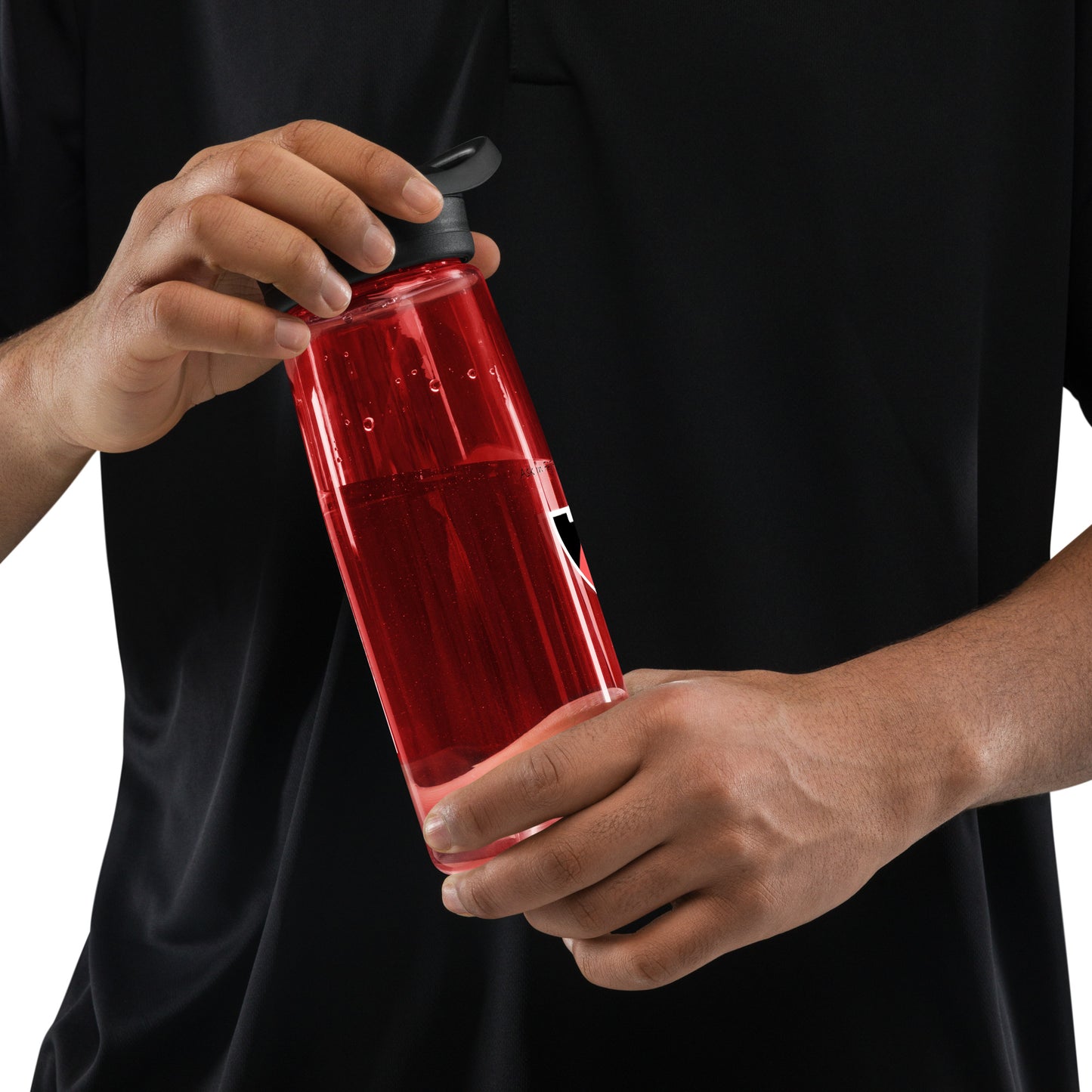 Ask in faith. - Sports and gym water bottle