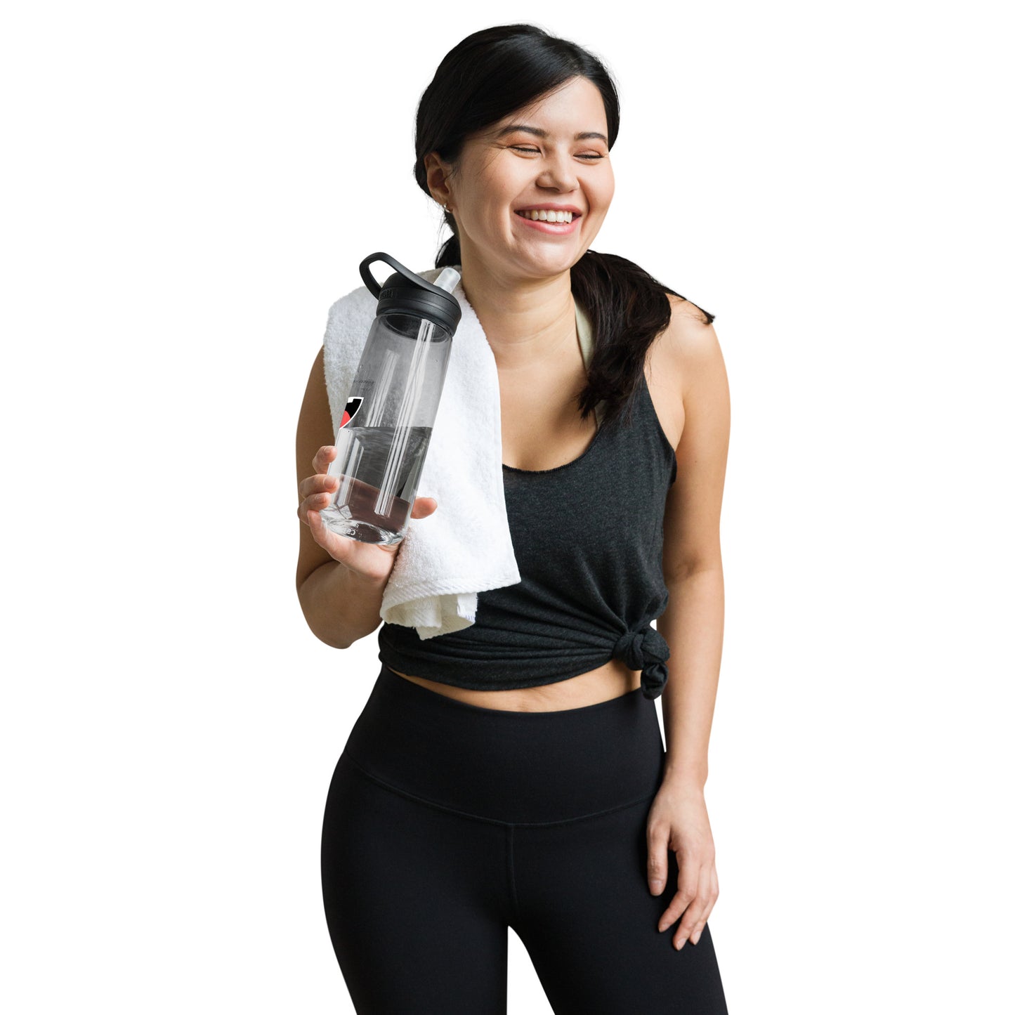 Ask in faith. - Sports and gym water bottle