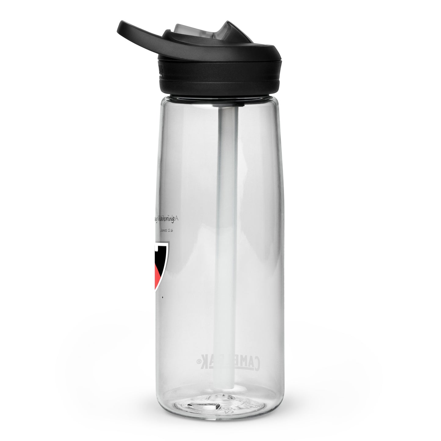 Ask in faith. - Sports and gym water bottle