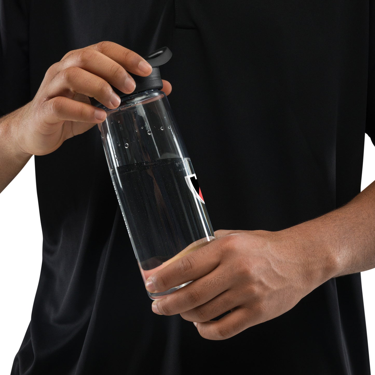 Ask in faith. - Sports and gym water bottle