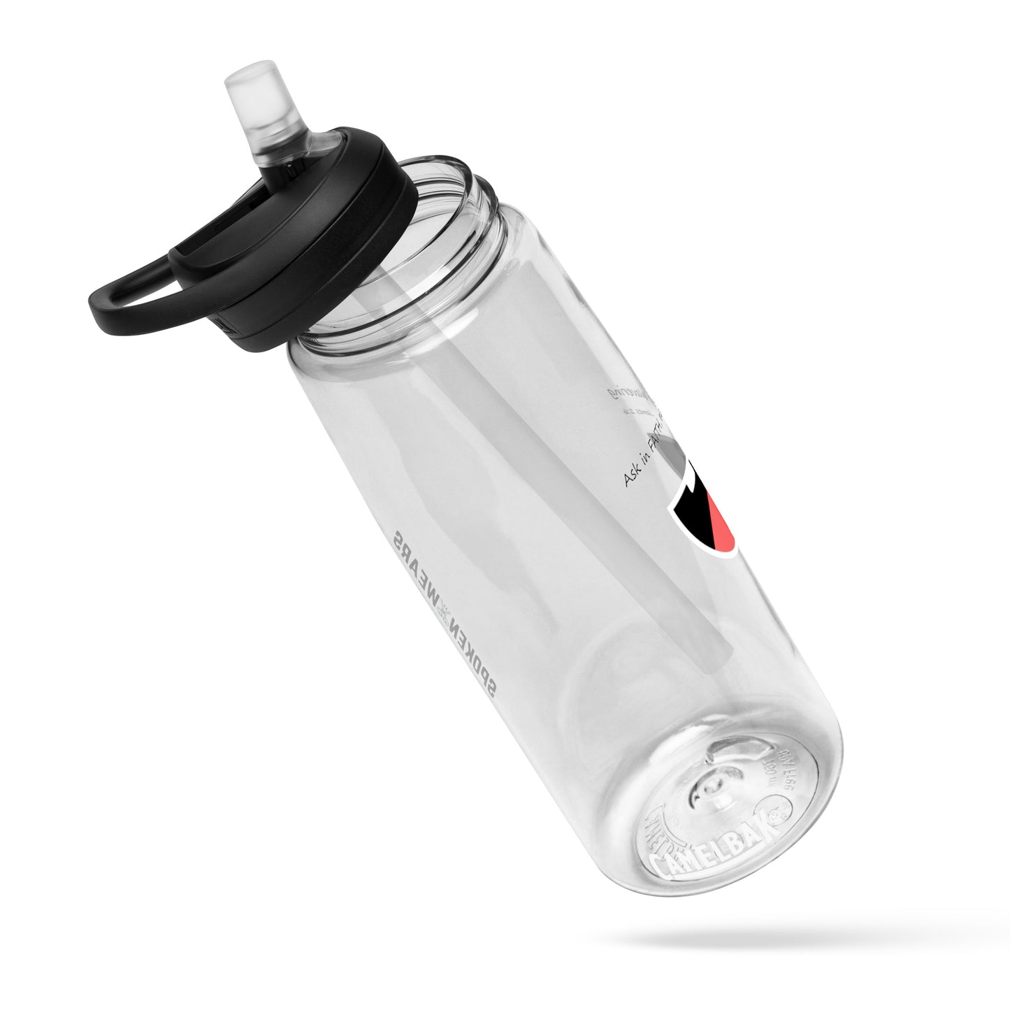 Ask in faith. - Sports and gym water bottle