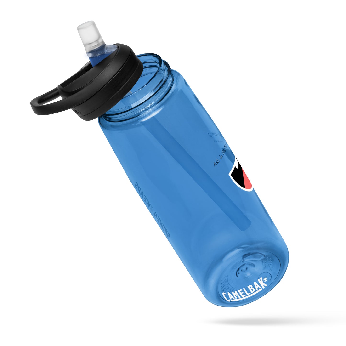Ask in faith. - Sports and gym water bottle