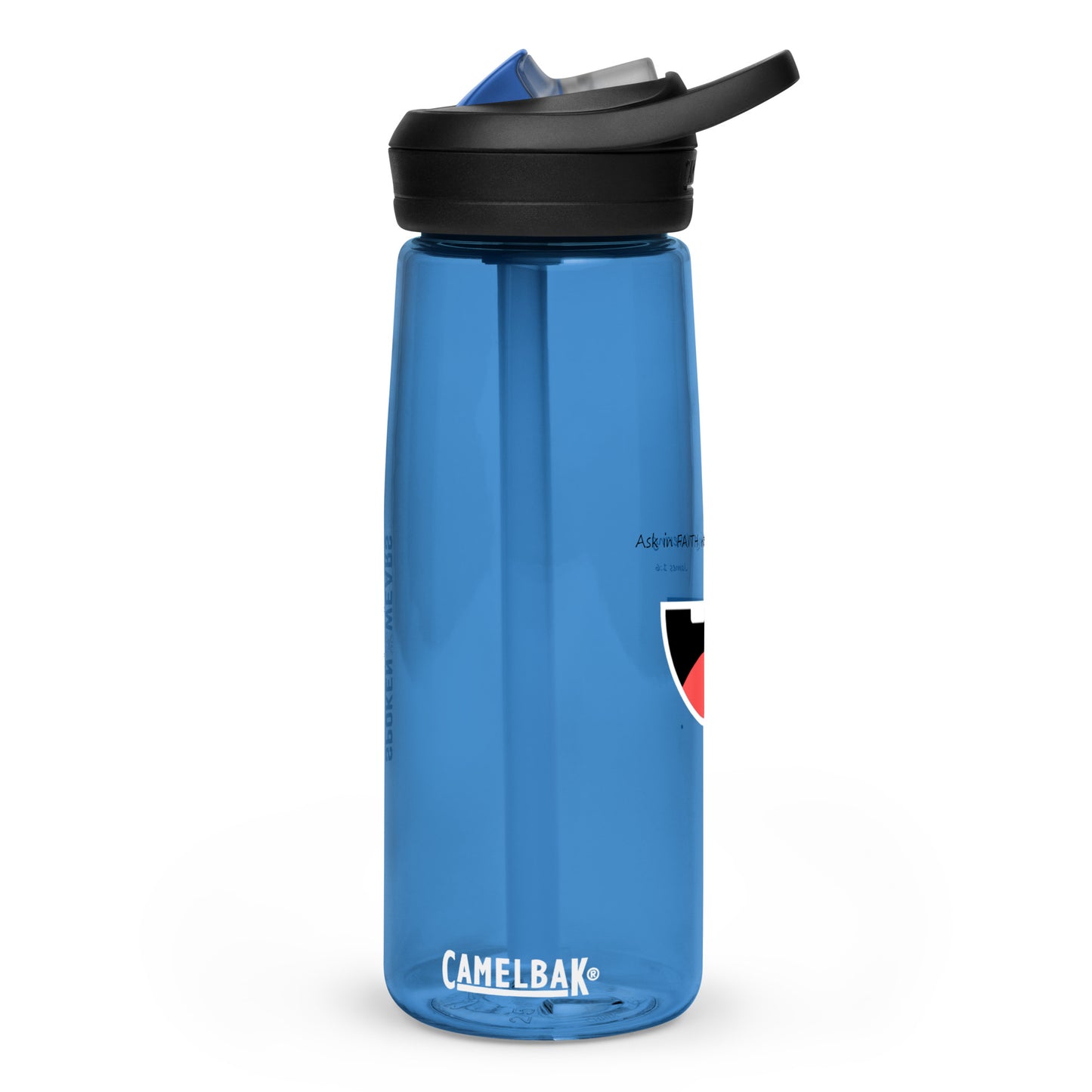 Ask in faith. - Sports and gym water bottle