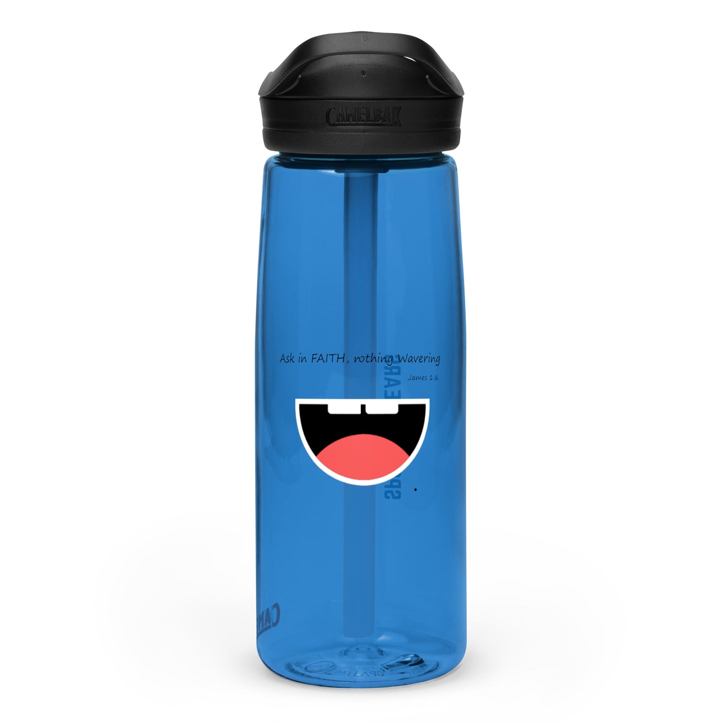 Ask in faith. - Sports and gym water bottle