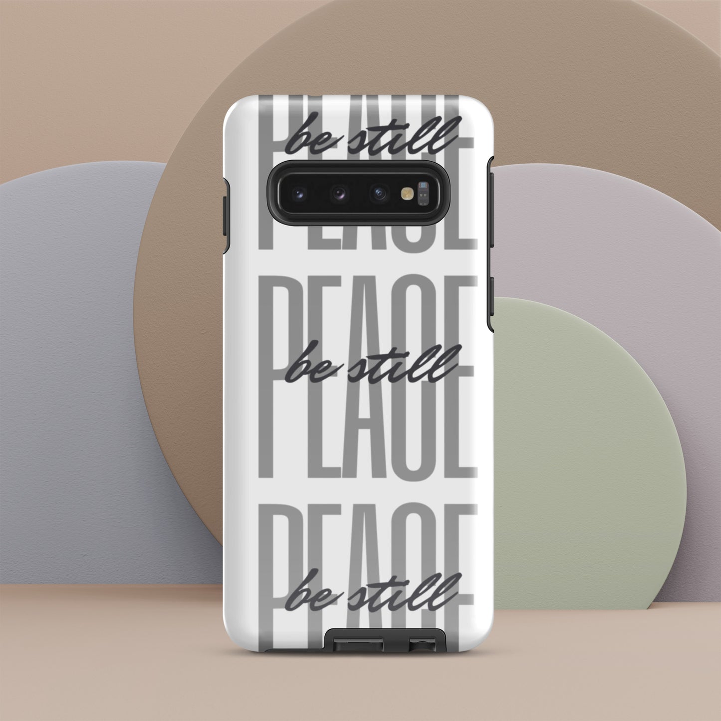 Peace Be Still - Tough Sleek Phone Case for Samsung® S10 to S23 and Galaxy Series