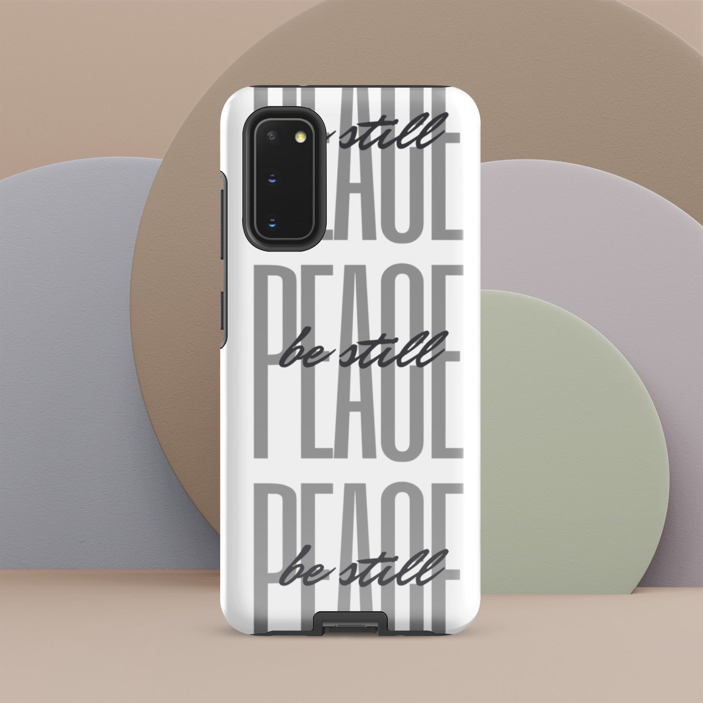 Peace Be Still - Tough Sleek Phone Case for Samsung® S10 to S23 and Galaxy Series
