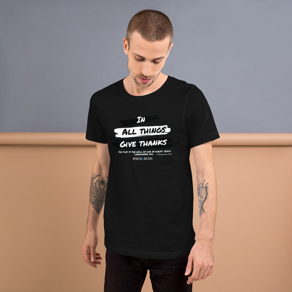 GIVE THANKS - Short-Sleeve T-Shirt - Men
