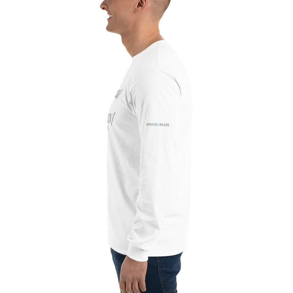 Only Believe Phonetics - Men’s Long Sleeve Shirt