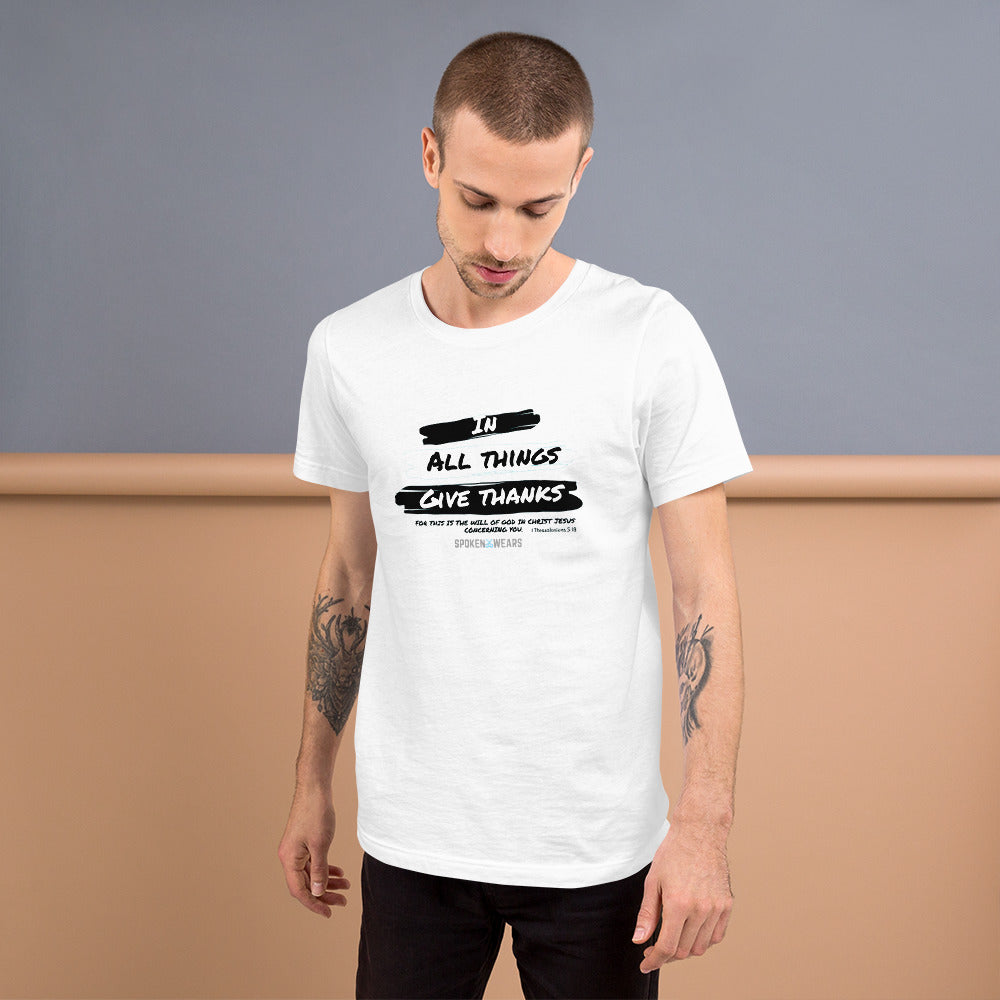 GIVE THANKS - Short-Sleeve T-Shirt - Men