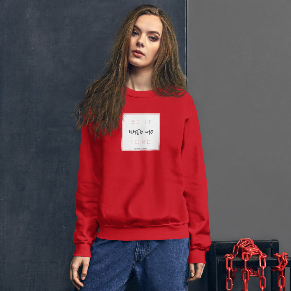 Let it Be, Lord - Women's Sweatshirt