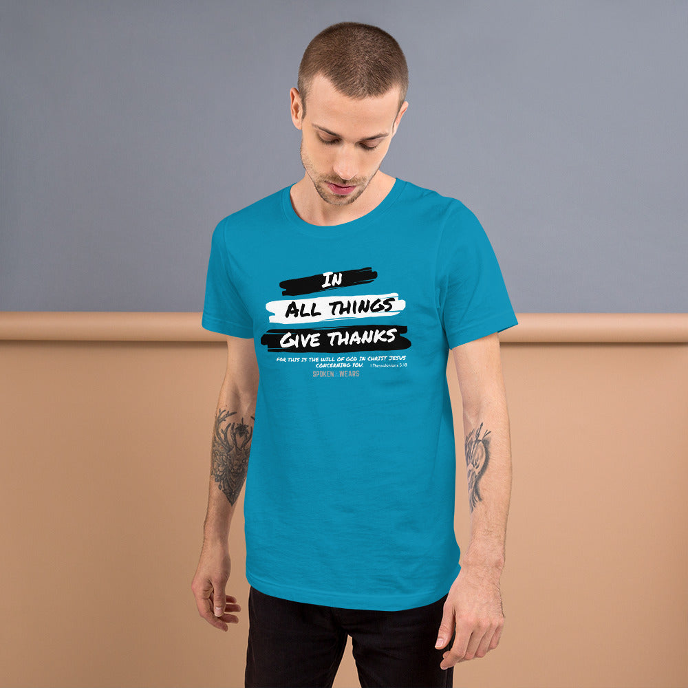 GIVE THANKS - Short-Sleeve T-Shirt - Men