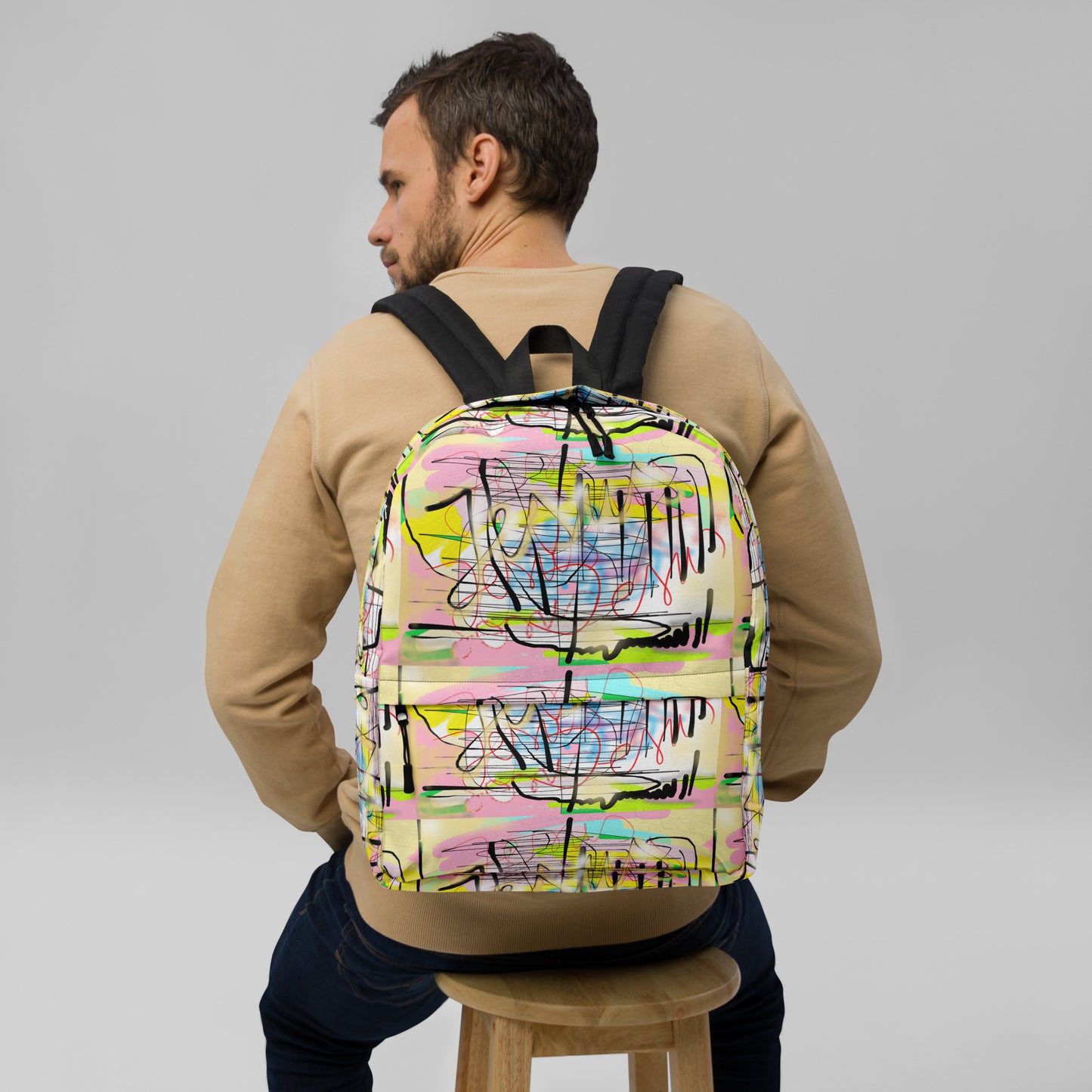 Jesus Graffiti Style Backpack