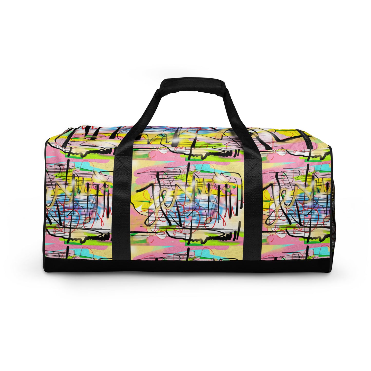 Jesus graffiti Designer Duffle bag