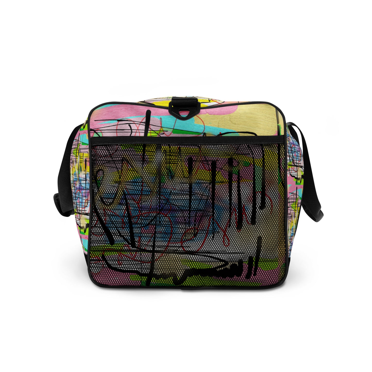 Jesus graffiti Designer Duffle bag