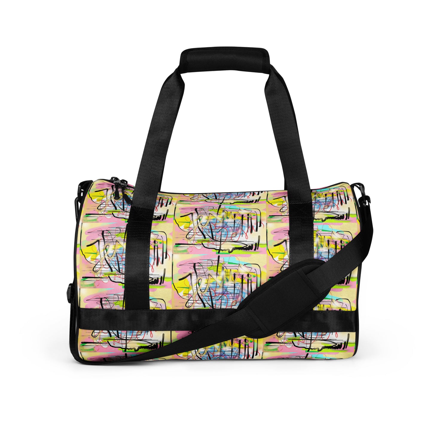 Jesus Graffiti Style - All-over print gym bag