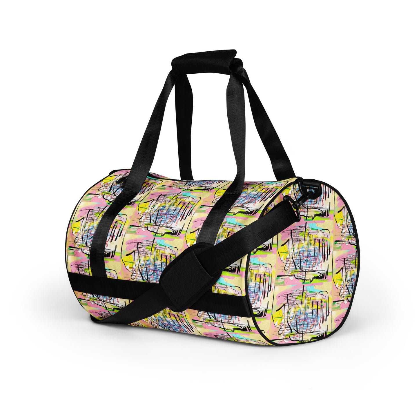 Jesus Graffiti Style - All-over print gym bag