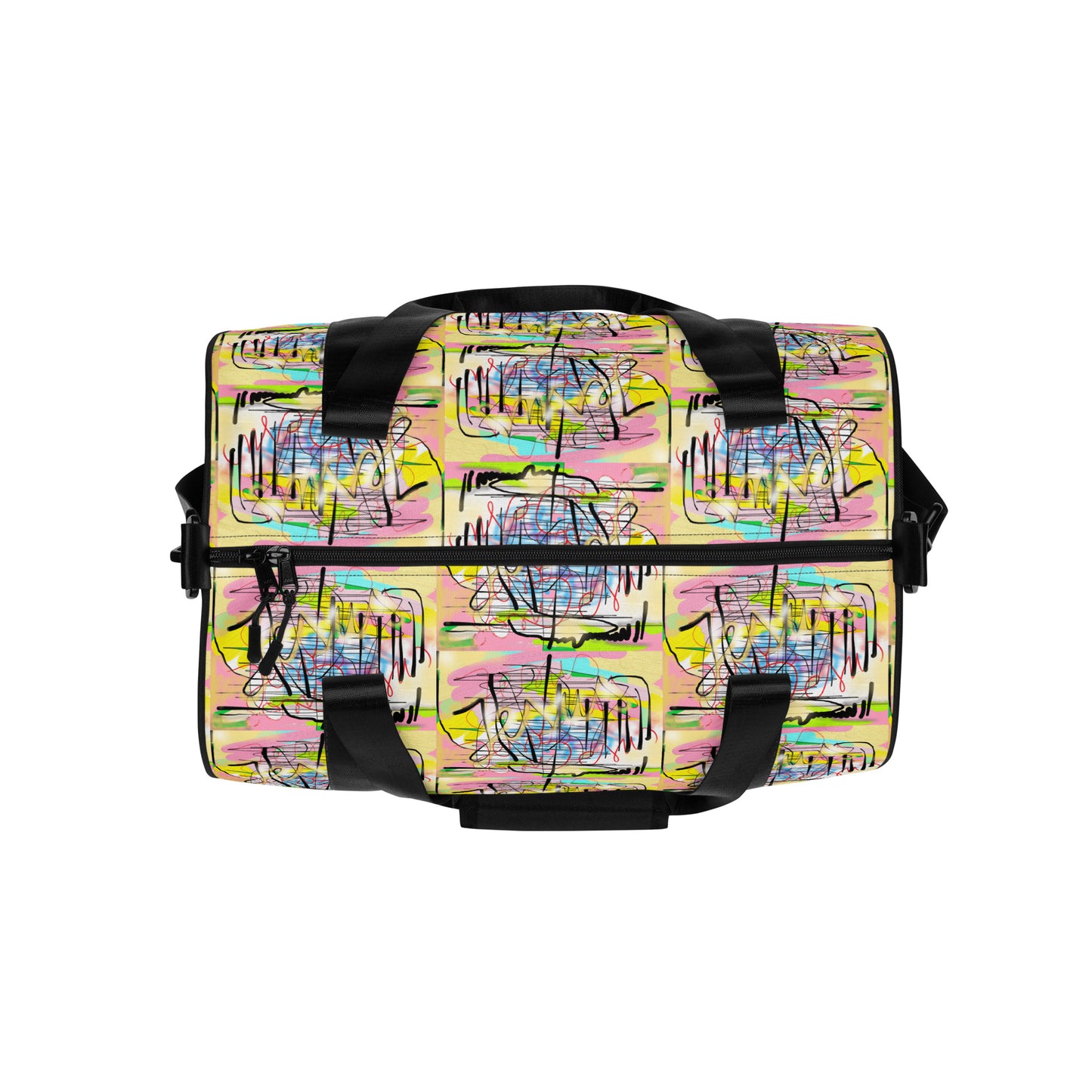 Jesus Graffiti Style - All-over print gym bag