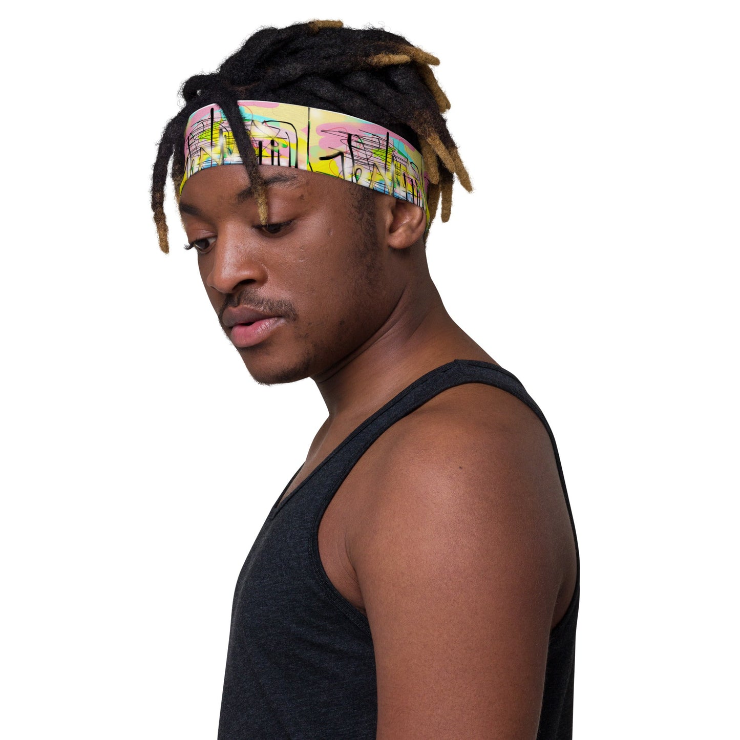 Jesus Graffiti - Men's Headband