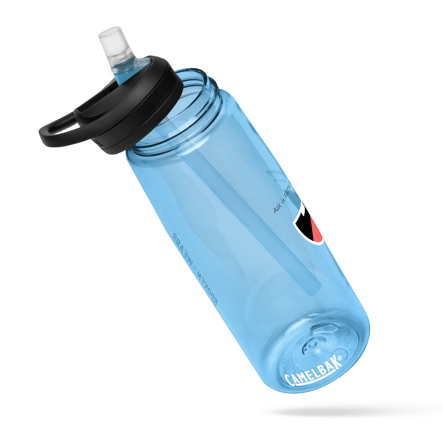 Ask in faith.  - Sports and gym water bottle