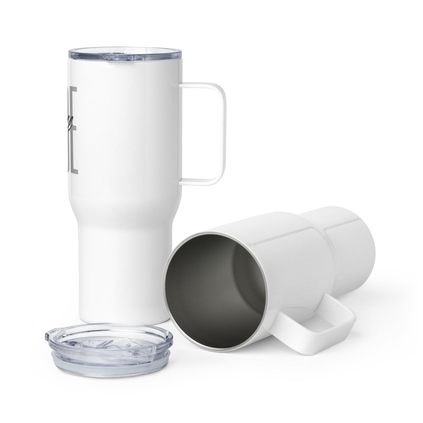 Peace Be Still - Travel Mug with a handle