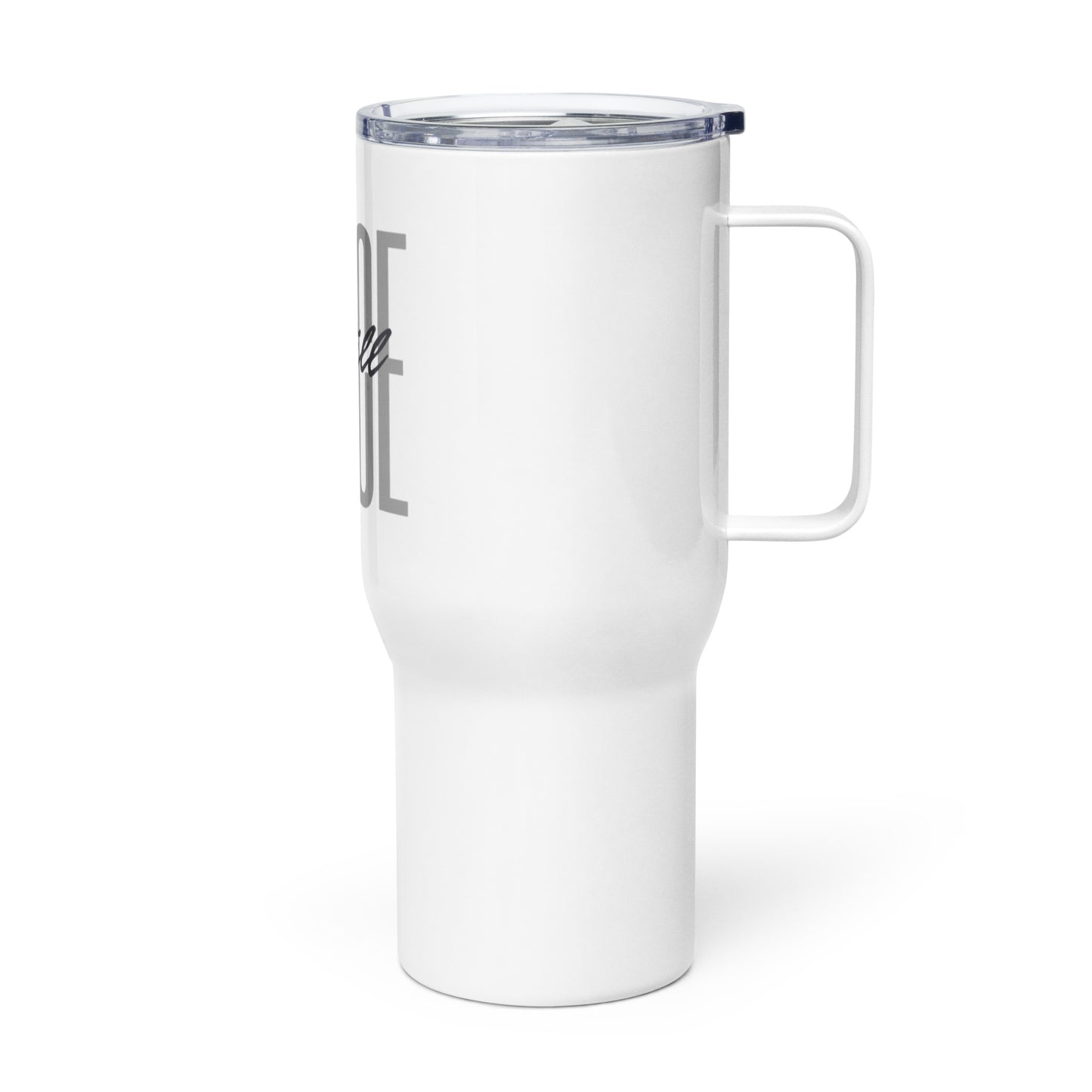 Peace Be Still - Travel Mug with a handle