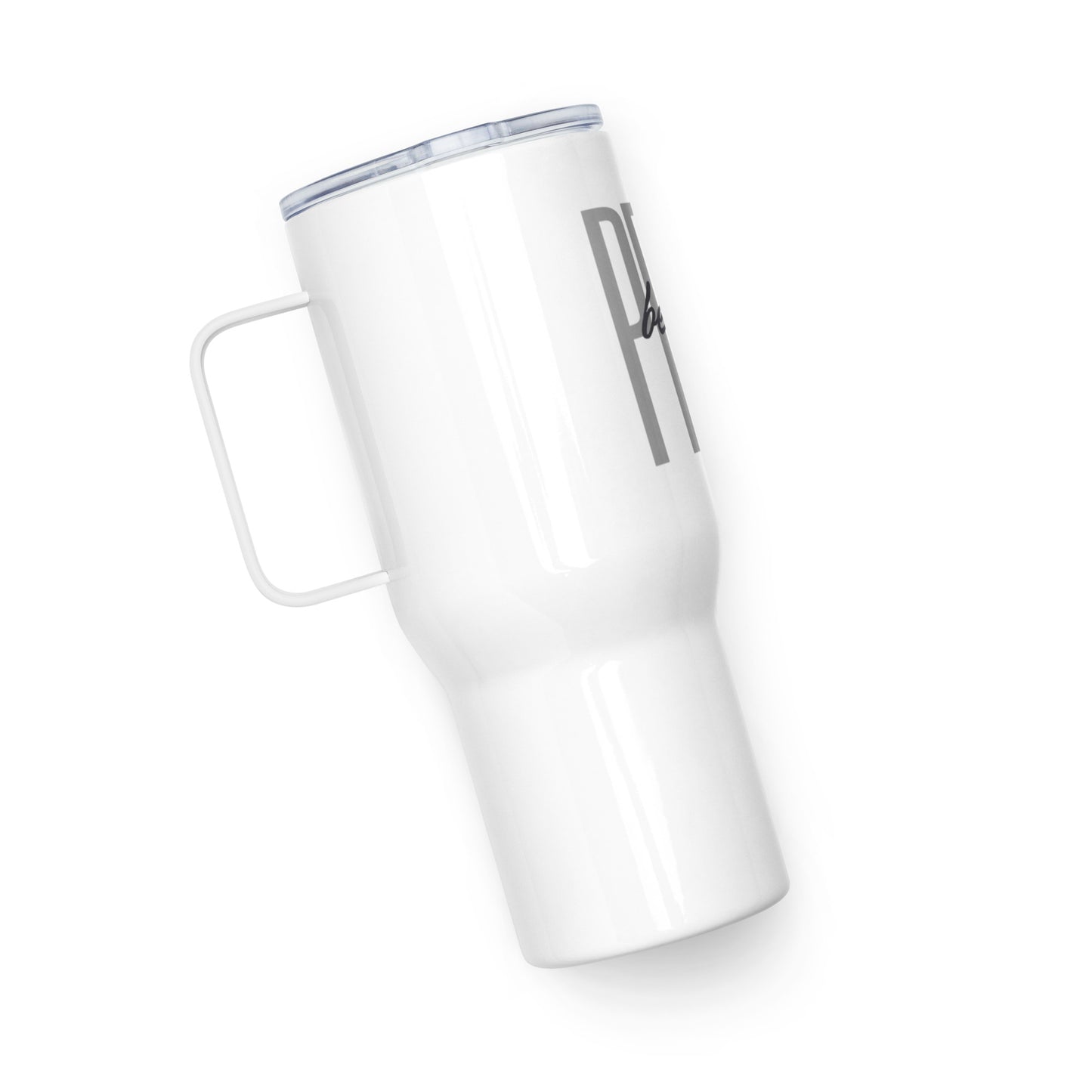 Peace Be Still - Travel Mug with a handle