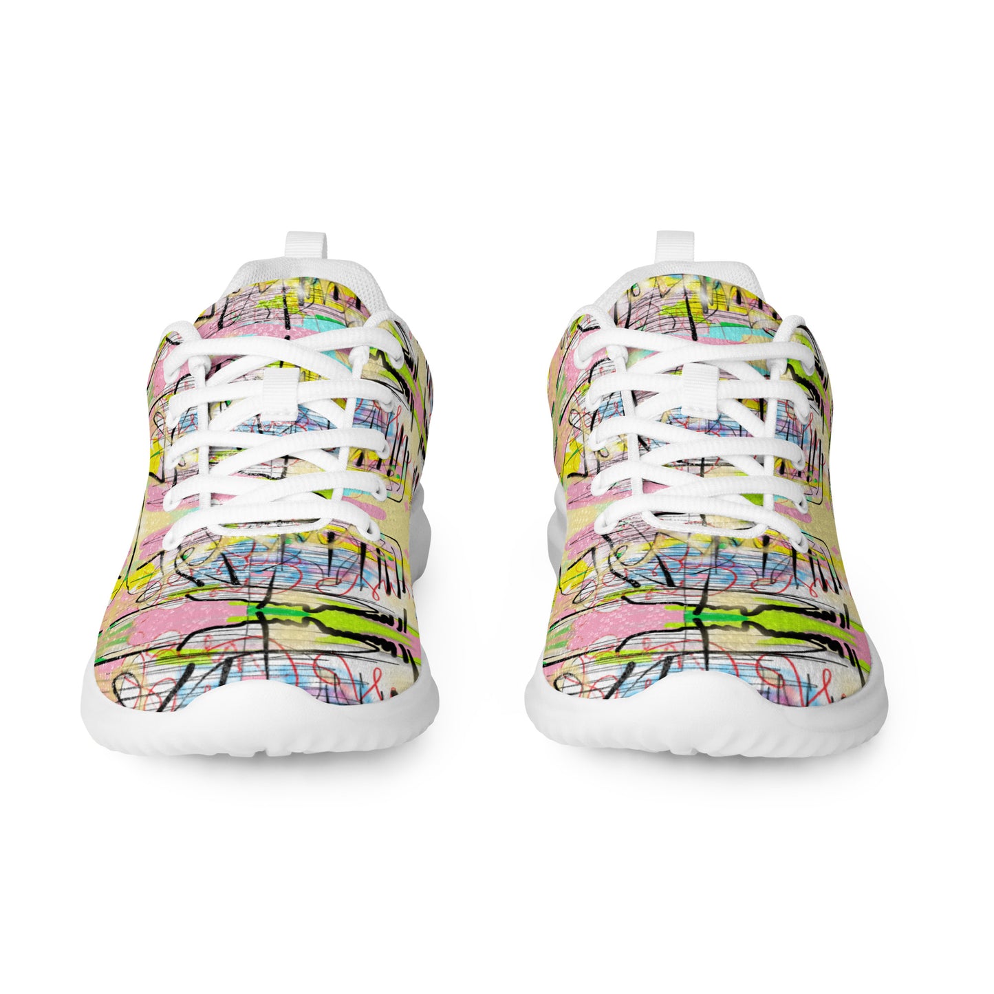 Jesus Graffiti Women’s designer athletic shoes