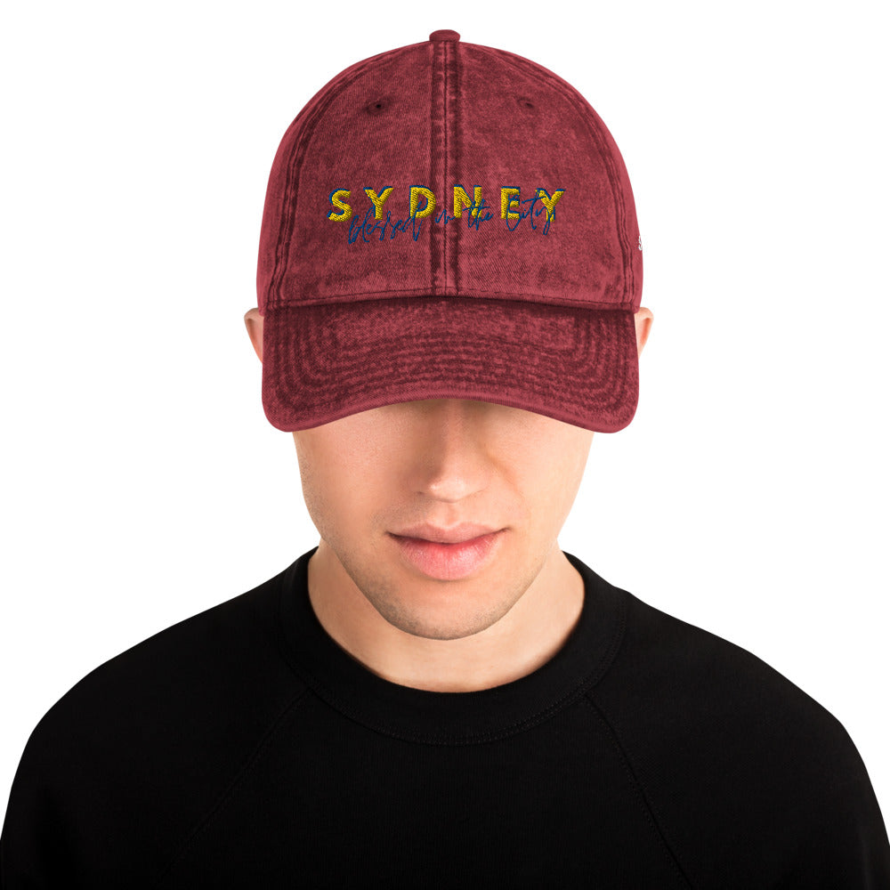 Sydney - Blessed In The City - Vintage Twill Cap