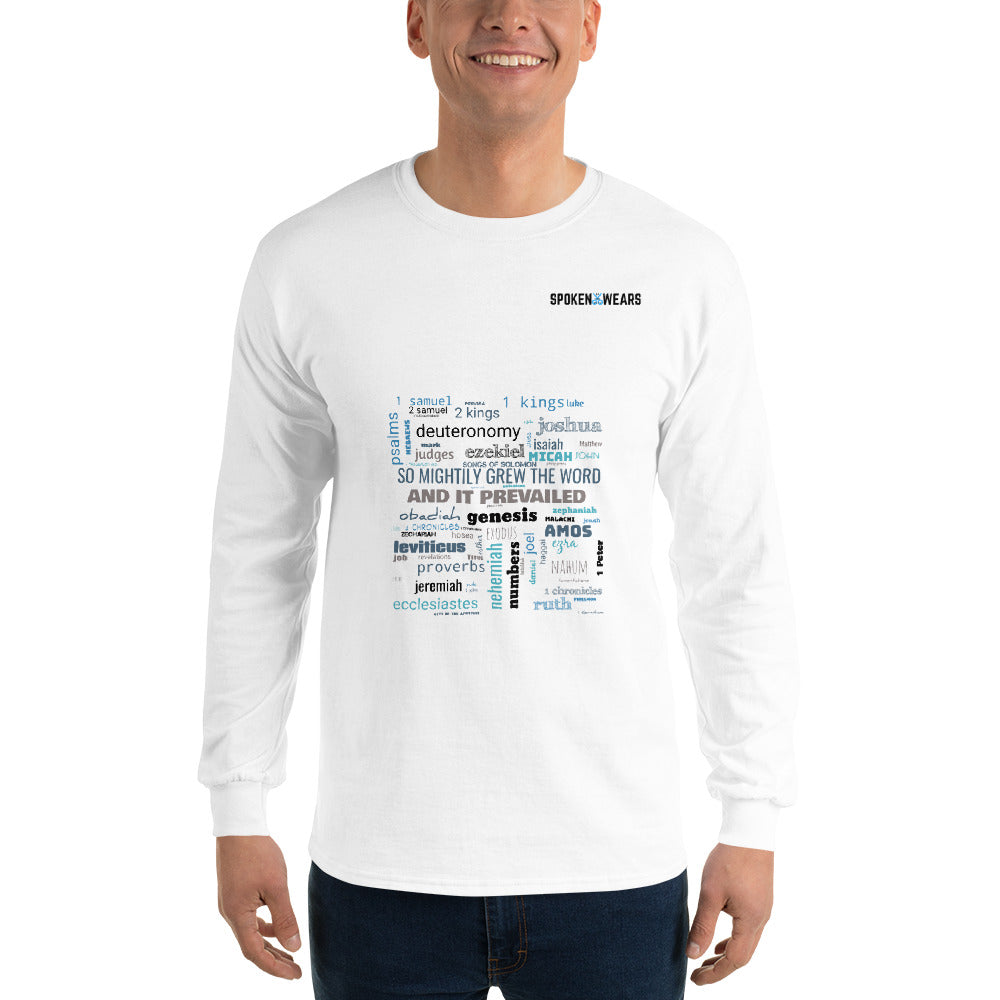 MIGHTY WORD! - Men’s Long Sleeve Shirt