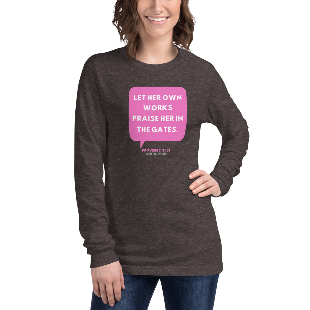 Great work Mum - women's Long Sleeve Tee