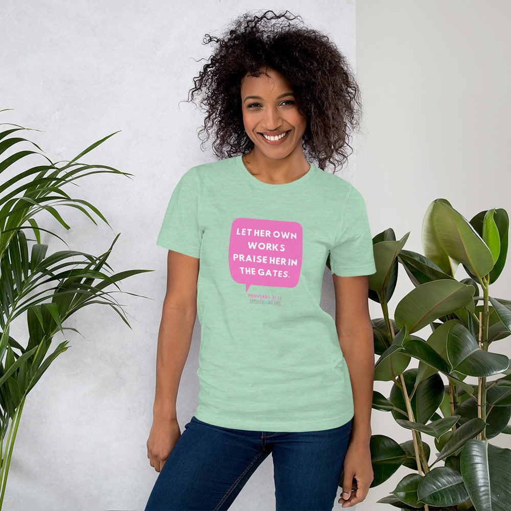 Her Good Works - Women's T-Shirt