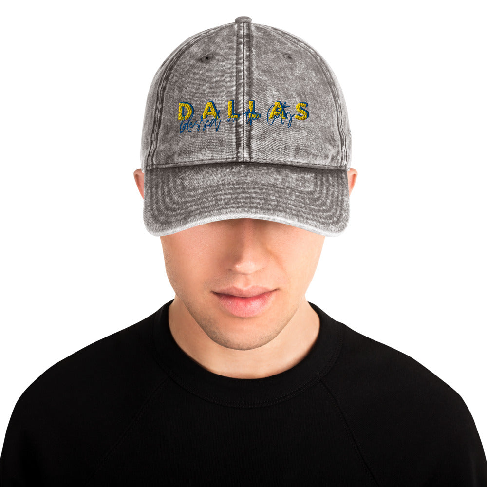 Dallas - Blessed In The City - Vintage Cotton Twill Cap