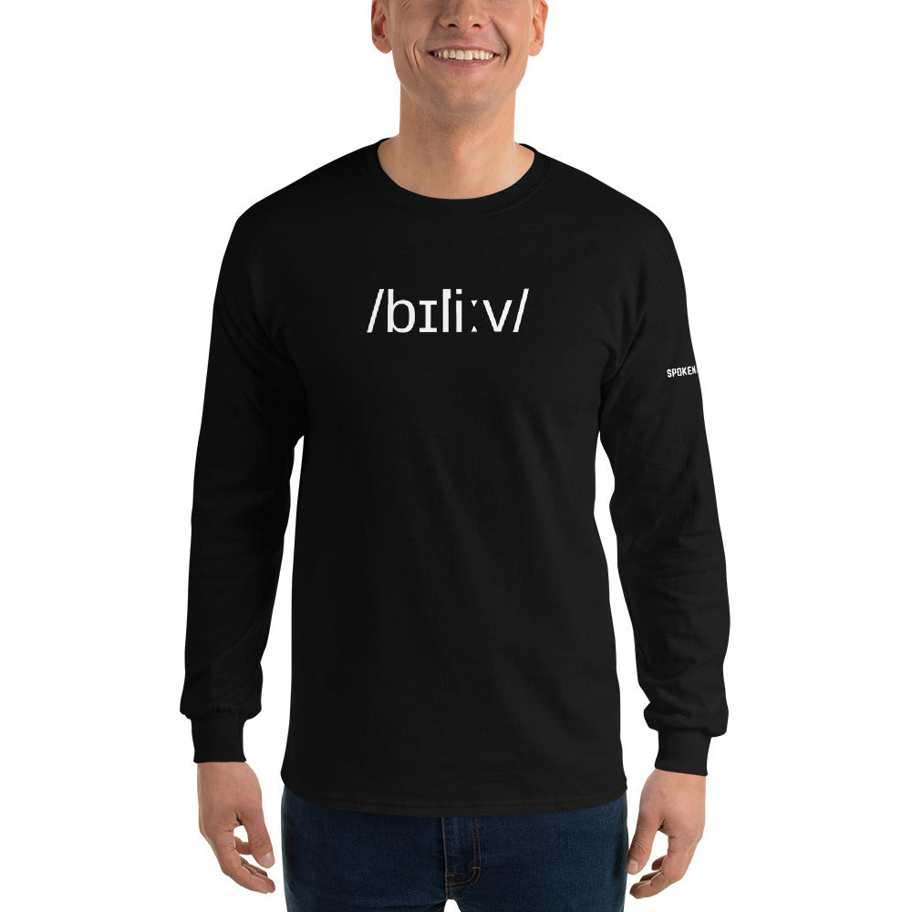 Phonetics Believe - Men’s Long Sleeve Shirt