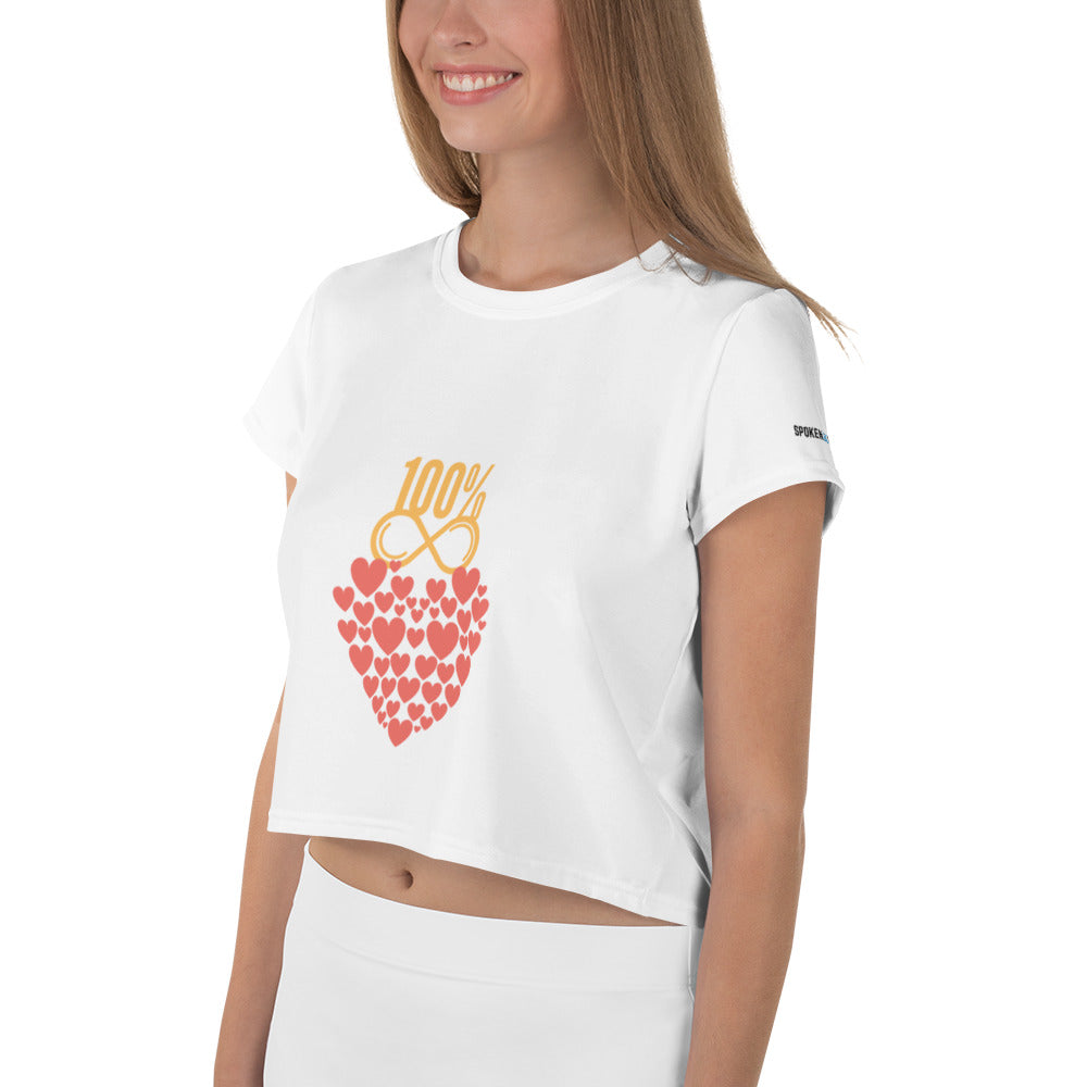 Infinite Love - Women's Crop Tee