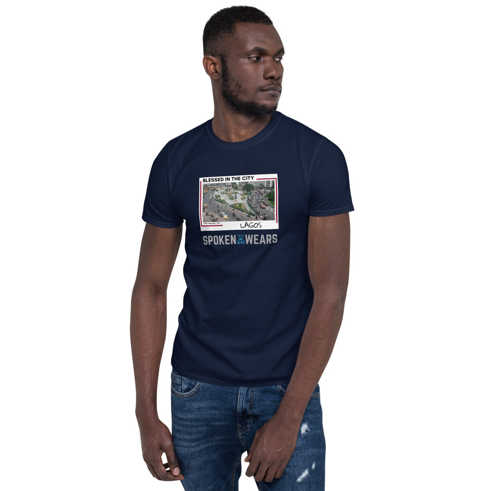 Blessed in Lagos, Nigeria - Eko Mens T-Shirt