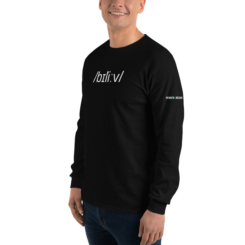 Phonetics Believe - Men’s Long Sleeve Shirt