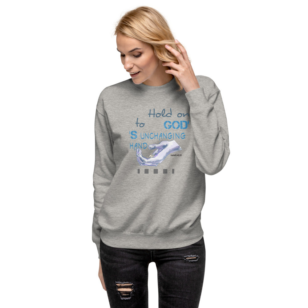 Hold on to God - Women's Fleece Pullover