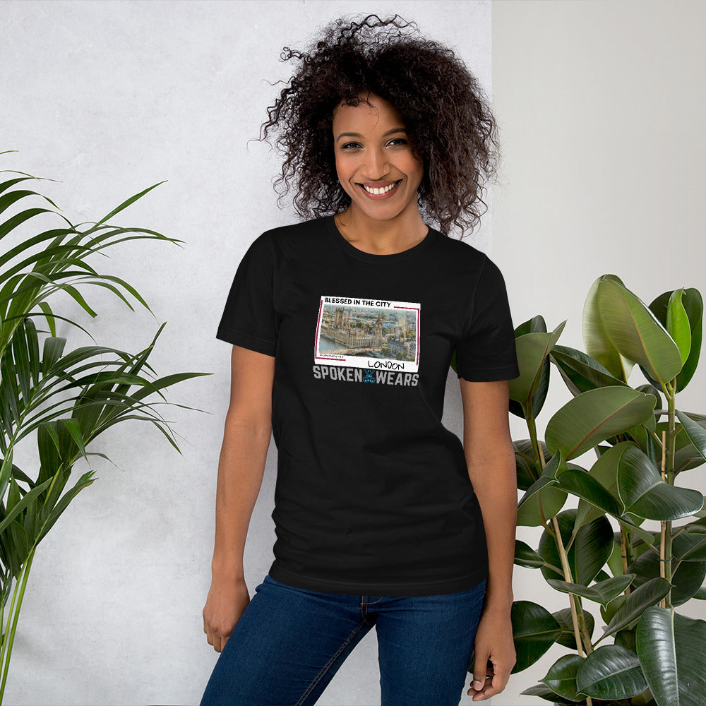 Blessed in London, UK - Womens T-Shirt