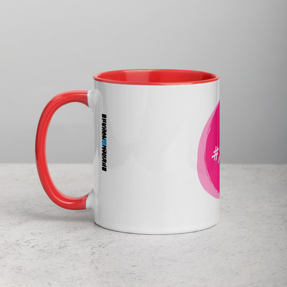 JESUS Mug with Color Inside (PINK)