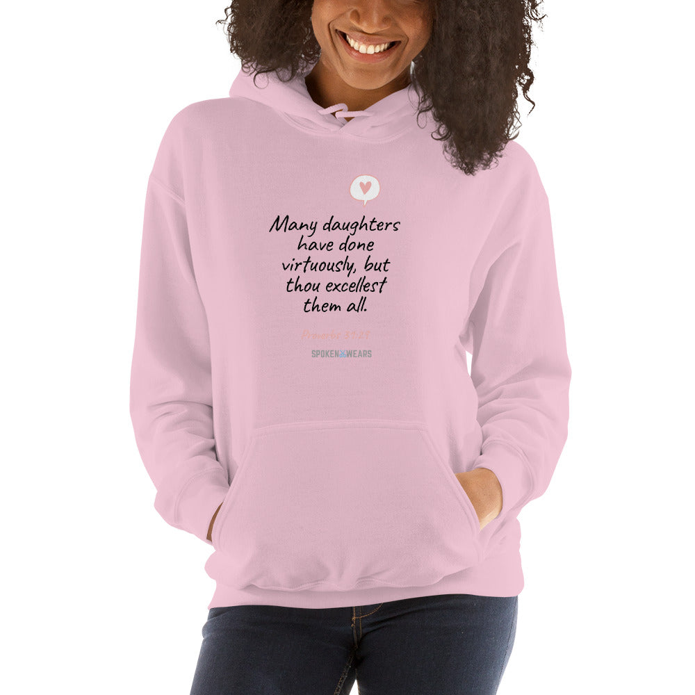 Excellent Lady Hoodie for Women