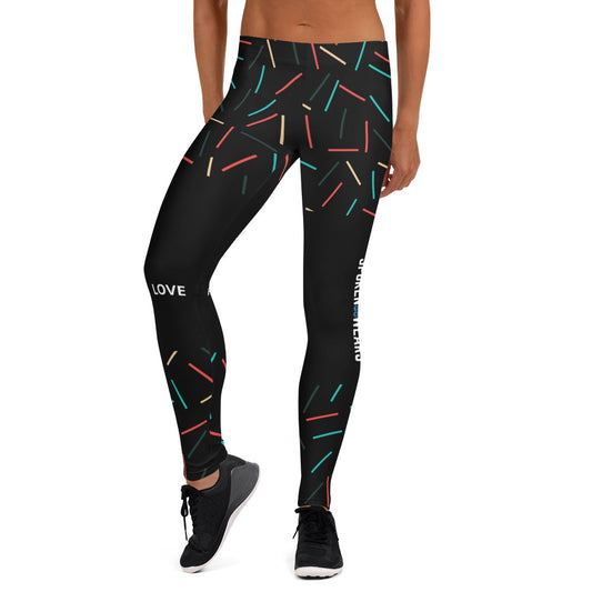 FAITH, HOPE & LOVE - Women's Leggings Black Leggings