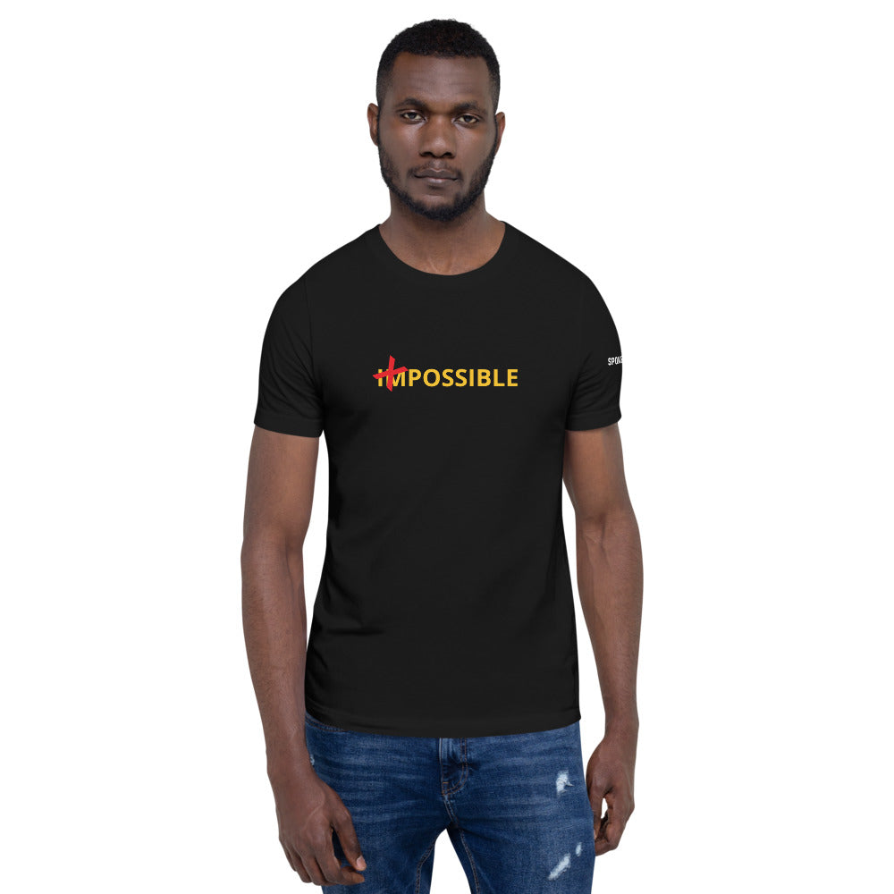 Possible By the Cross - Men's Short-Sleeve T-Shirt