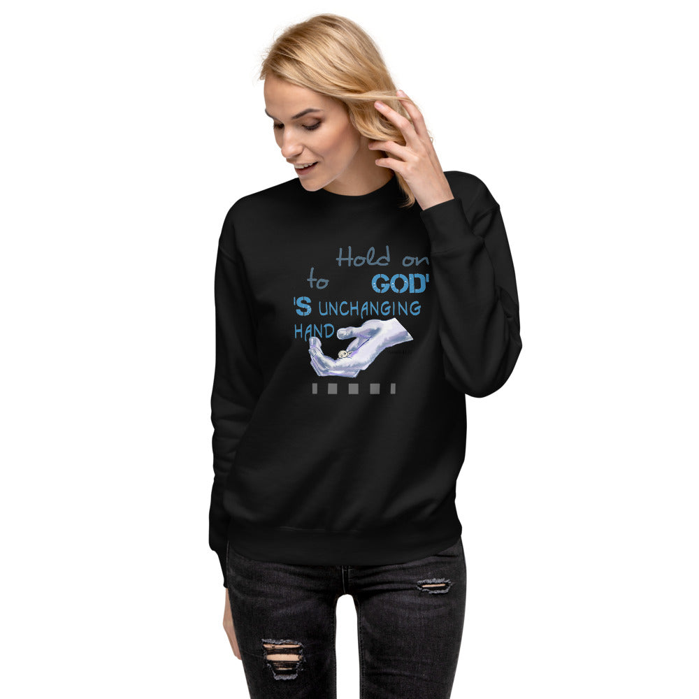 Hold on to God - Women's Fleece Pullover