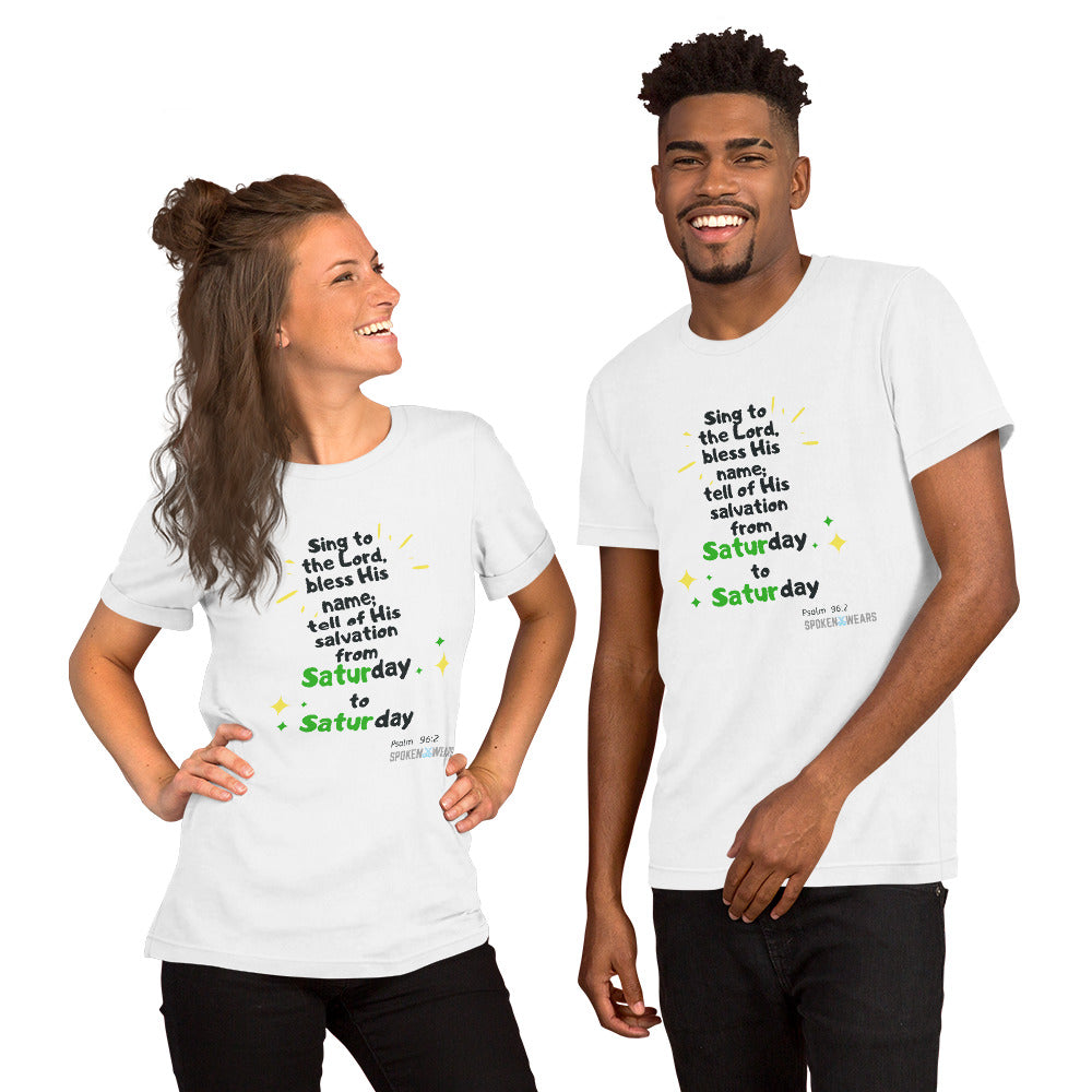 Sing on Saturday - Short-Sleeve Unisex T-Shirt