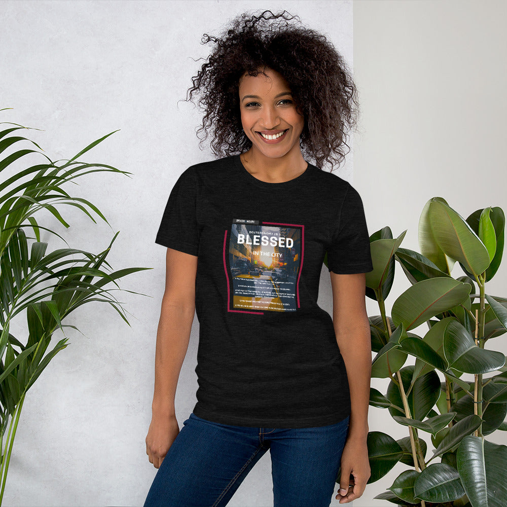 Blessed in the City & Countryside - Women's T-Shirt (Front & Back)