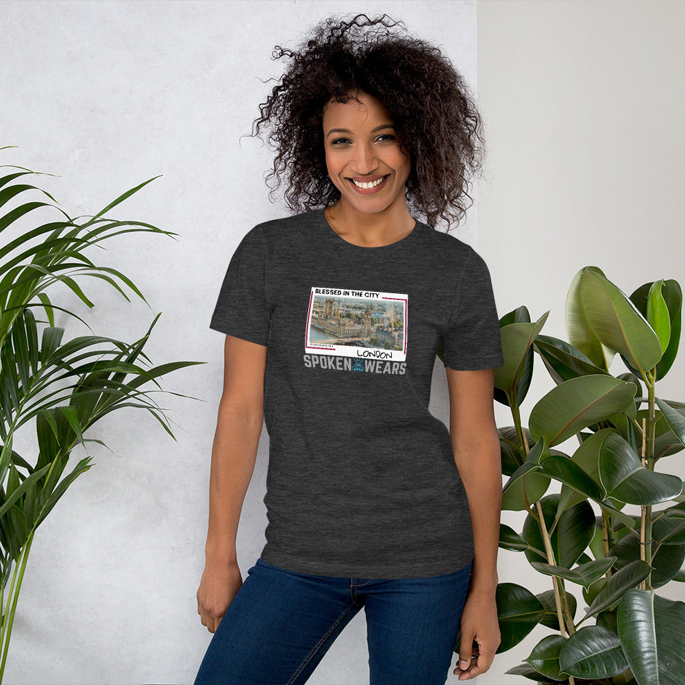 Blessed in London, UK - Womens T-Shirt