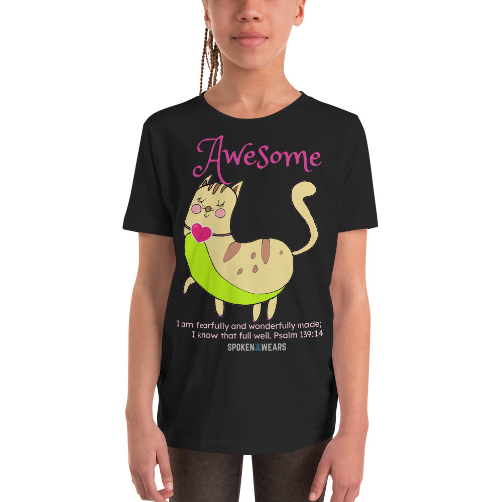 Awesome & Wonderful - Youth Short Sleeve T-Shirt Girls