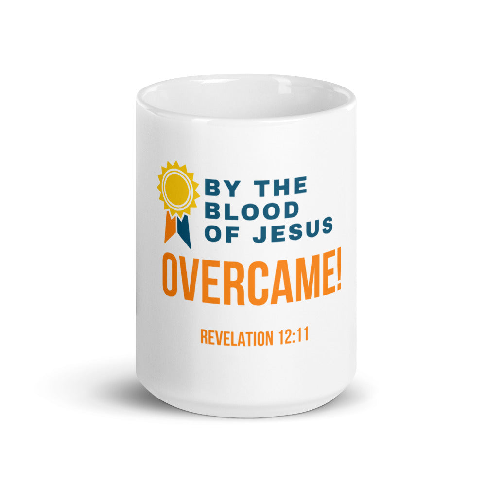 OVERCAME BY THE BLOOD - Gift Mug