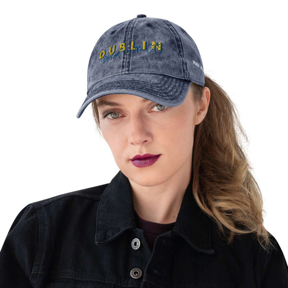 Dublin - Blessed In The City - Vintage Cotton Twill Cap