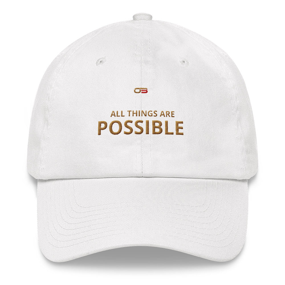 All things are possible -  Dad's Hat